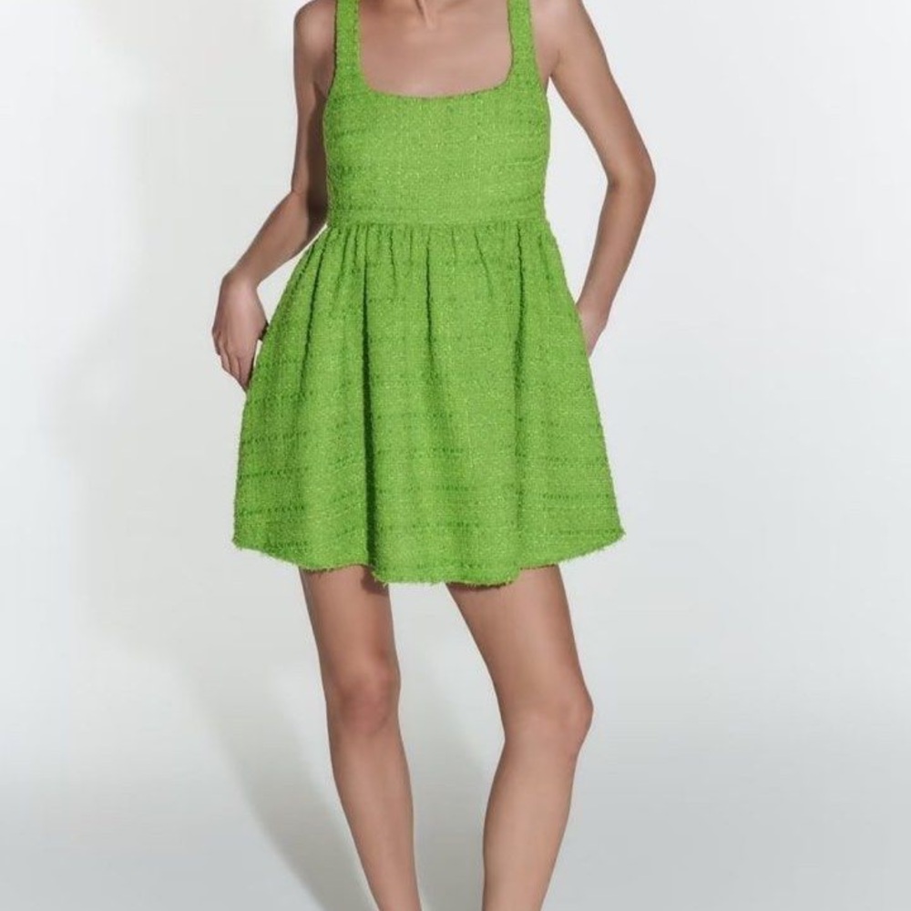 ZARA | Textured Weave Dress